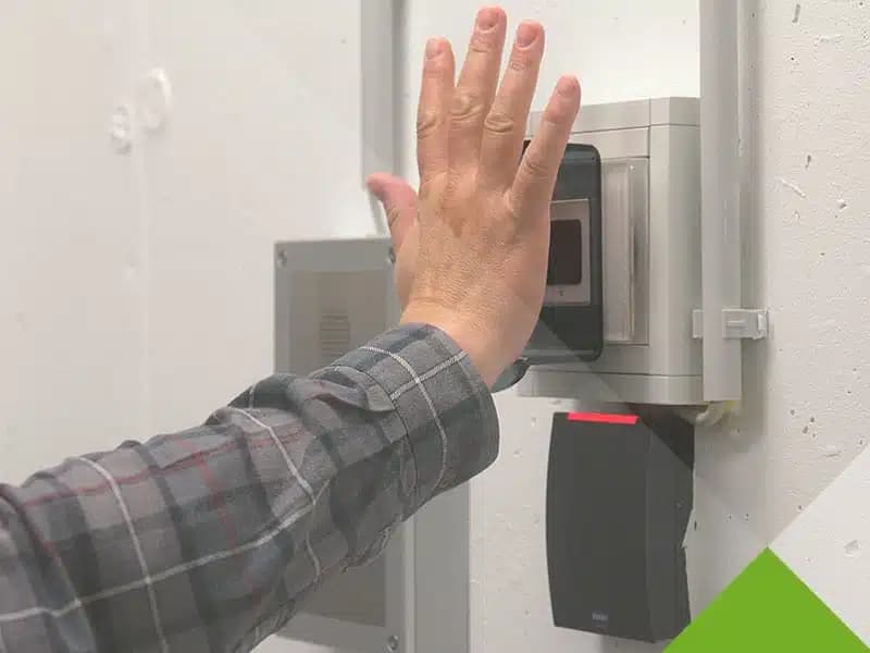 Biometrische Zutrittskontrolle